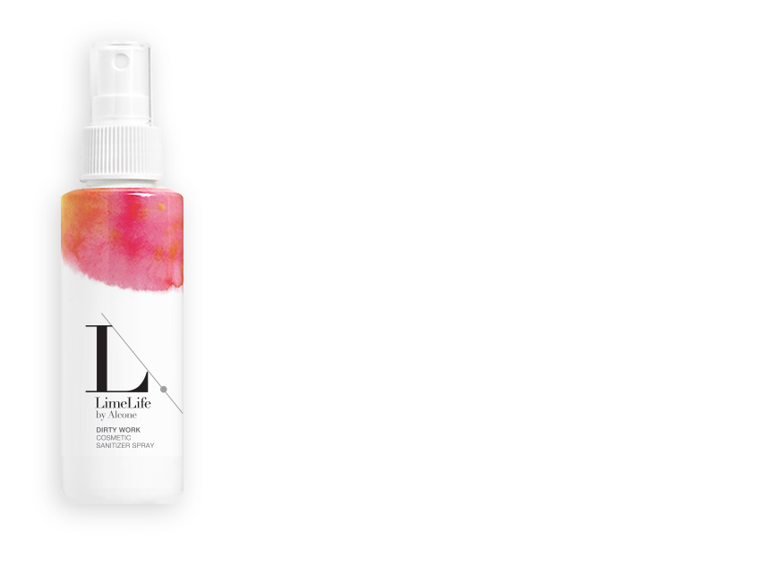 Dirty Work Cosmetic Sanitizer LimeLife by Alcone